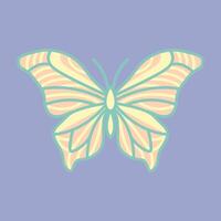 Layered Papercut Butterflies vector