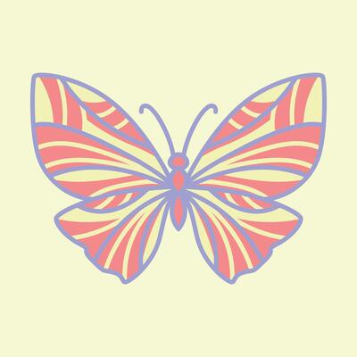 Layered Papercut Butterflies