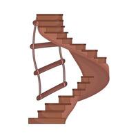 ilustración de escalera vector
