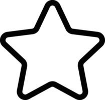estrella icono botón, estrella diseño elemento vector