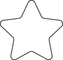 star icon button, star design element vector