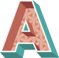 Vintage ▾ alfabeto lettering v png