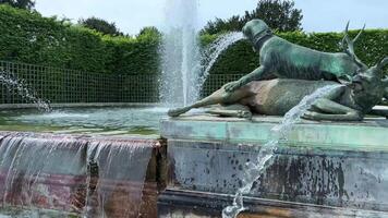 fontein in Versailles Parijs Frankrijk is de plaats waar veel films waren schot inclusief angelique en de koning video