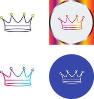 King Crown Icon Design vector