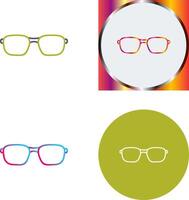 Glasses Icon Design vector