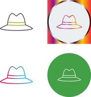 Hat Icon Design vector