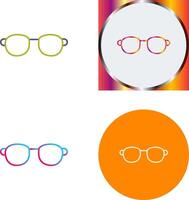 Sunglasses Icon Design vector