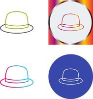 diseño de icono de sombrero vector