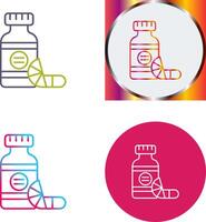 Vitamins Icon Design vector