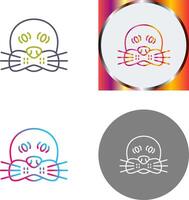 Seal Icon Design vector