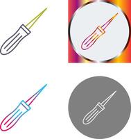 Awl Icon Design vector