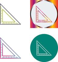 Set Square Icon Design vector