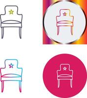 diseño de icono de asiento vector