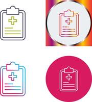 Prescription Icon Design vector