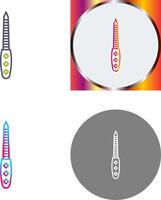 Nail File Icon Design vector