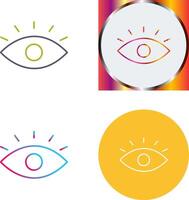 diseño de icono de ojo vector