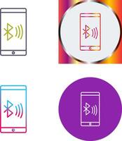 Connected Device Icon Design vector