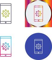 Network Settings Icon Design vector