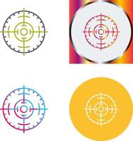 Target Icon Design vector