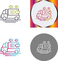 Order Return Icon Design vector