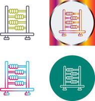 Abacus Icon Design vector