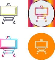 Easel Icon Design vector