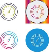 Speedometer Icon Design vector