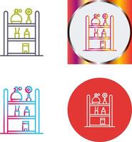 Shelf Icon Design vector