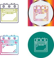 Stove Icon Design vector