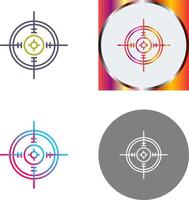 Aim Icon Design vector