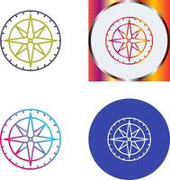 Compass Icon Design vector