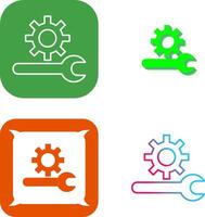 Unique Technical Support Icon Design vector