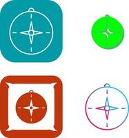 Compass Icon Design vector