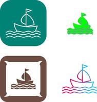 Boat Icon Design vector