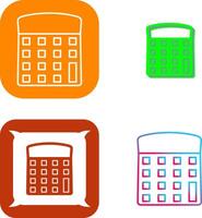 Unique Calculator Icon Design vector