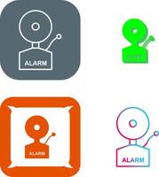 alarmas icono diseño vector