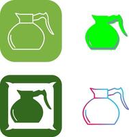 Coffee Pot Icon Design vector