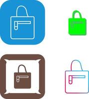 Handbag Icon Design vector