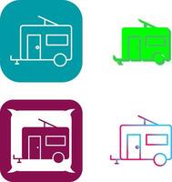 Trailer Icon Design vector