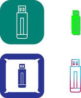 USB Drive Icon Design vector