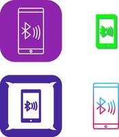 Connected Device Icon Design vector