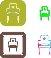 diseño de icono de asiento vector