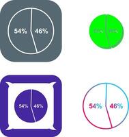 Candidate Stats Icon Design vector