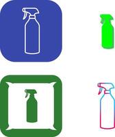 Spray bottle Icon Design vector