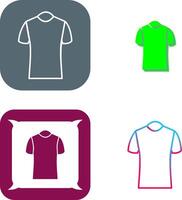 Polo Shirt Icon Design vector