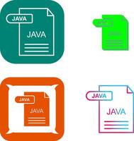 Java Icon Design vector