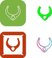 Necklace Icon Design vector