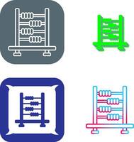 Abacus Icon Design vector