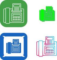 Fax Icon Design vector