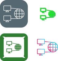 Internet Connectivity Icon Design vector